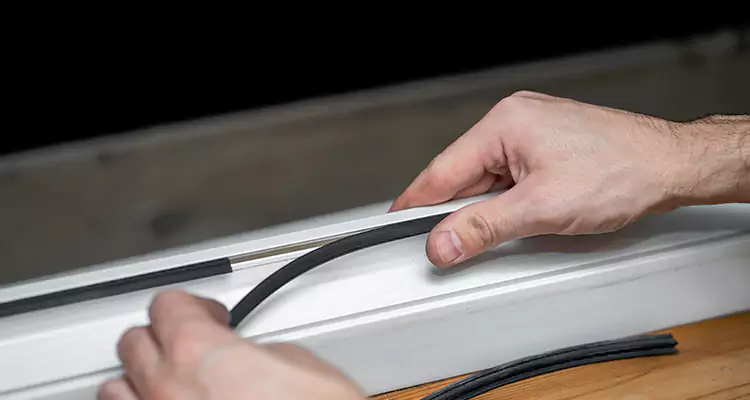 Garage Door Bottom Seal Repair in Princeton, FL