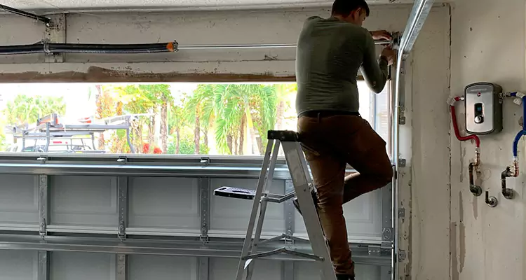 Garage Door Tension Spring Replacement in Princeton, FL