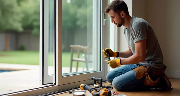 Squeaky Sliding Patio Doors in Princeton, FL
