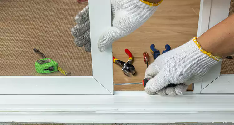 Sliding Glass Door Off Rails Repair in Princeton, FL