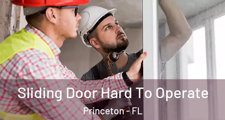  Sliding Door Hard To Operate Princeton - FL